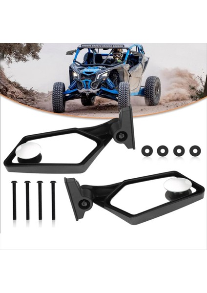 Utv Motosiklet Dikiz Aynası Yan Görünüm Aynası Bombardıman Aynası Bombardıman Can-Am Maverick X3 Max 2017-2021 (Yurt Dışından) fiyatları