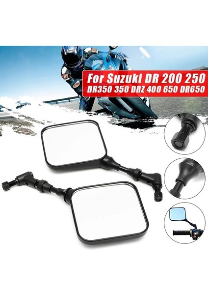 2x Motosiklet Arka Görünüm Suzuki Dr 200 250 DR350 350 Drz 400 650 DR650 Için (Yurt Dışından) fiyatları