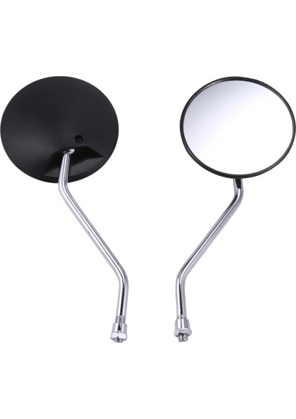 Çift 10MM Universal Motosiklet Aynaları Bisiklet/motosiklet Arka Görünüm/yan (Yurt Dışından)