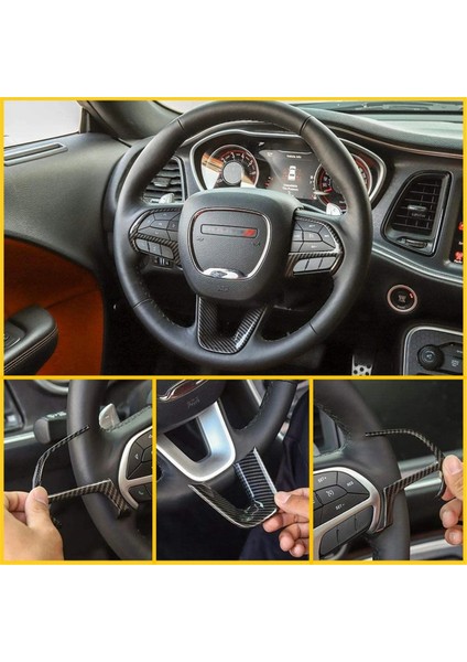 Charger Için Kırmızı Direksiyon Simidi Kılıfı Döşemesi (Yurt Dışından) modelleri