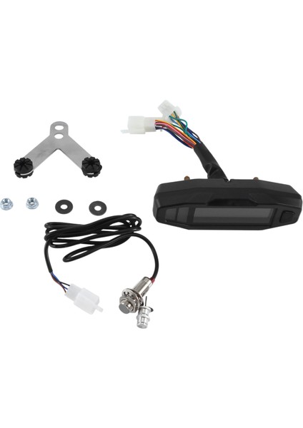 Evrensel Motosiklet Hız Göstergesi Takometre Yağ Göstergesi Hd Ekran D (Yurt Dışından) modelleri