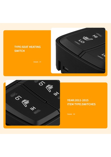 2011-2015 I45 Için Araba Koltuğu Isıtıcısı Isı Anahtarı (Yurt Dışından) indirimleri
