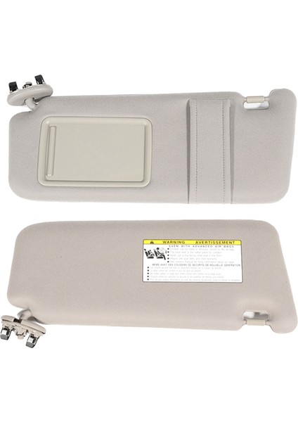 2007-2011 Yılları Için Sol Bej Araba Güneşliği Gölgeliği (Yurt Dışından)