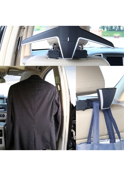 Araba Elbise Askısı Çok Amaçlı Araba Koltuğu Kancası Askısı (Yurt Dışından)