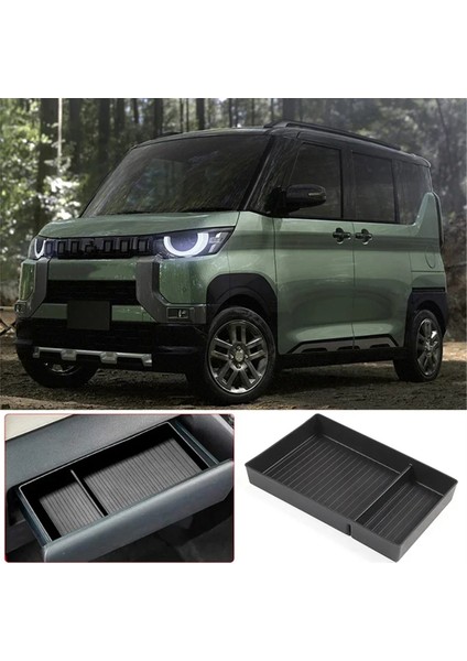 Orta Konsol Organizatörü Koltuk Saklama Kutusu Tepsisi Mitsubishi Delica Mini 2023 2024 Iç Aksesuarlar (Yurt Dışından) fiyatları