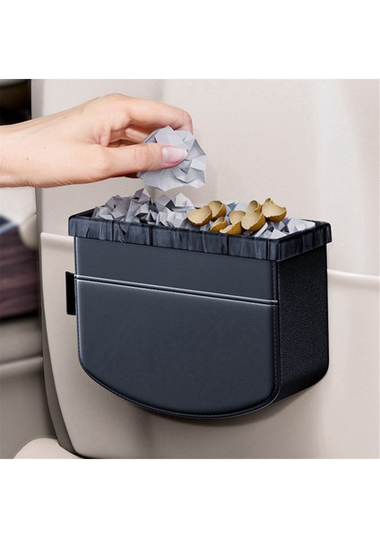Araba Kapısı Çöp Kutusu Iç Kapı Paneli Depolama Kutusu Otomatik Çöp Çanta Koltuk Arka Kupa Tutucu Kart Cep Depolama (Yurt Dışından) fırsatları