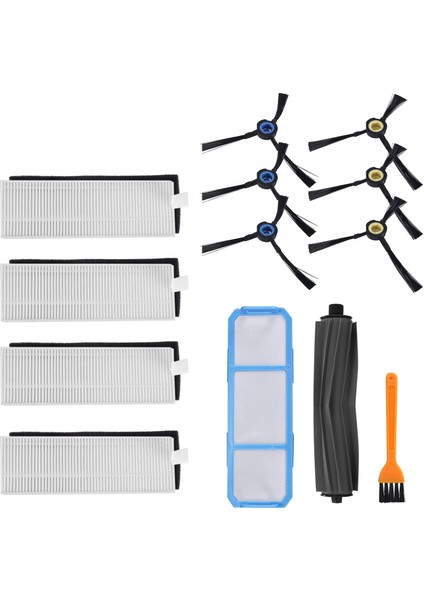 Silvercrest Ssr1 Ssra1 Ilıfe A9 A9 A9 A7 Robot Vakum Süpürge Ana Fırça Yan Fırçası Hepa Filtre Parçaları Değiştirme (Yurt Dışından) modelleri