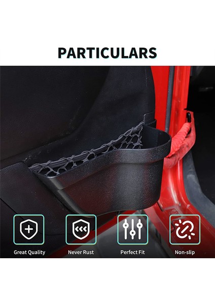 Ön Kapı Yan Ekleme Depolama Cepleri, 2011-2017 Jeep Wrangler Jk 2/4 Kapı Için Fincan Tutucu Iç Aksesuarları ile Kutu (Yurt Dışından) modelleri