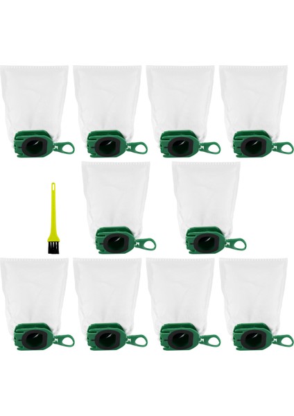 Kobold VB100 Vacum Seğreter Toz Torgu Için Vorwerk Temizlik Çantası Için 10 Parçalı Yedek Torbalar (Yurt Dışından)