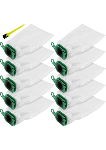 Kobold VB100 Vacum Seğreter Toz Torgu Için Vorwerk Temizlik Çantası Için 10 Parçalı Yedek Torbalar (Yurt Dışından) modelleri