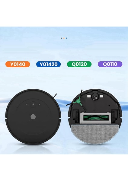 Irobot Roomba Combo Için Essential Robot Y0140 Y01420 Q0120 Q0110, Ana Yan Fırça Hepa Filtre Aksesuarları Kiti (Yurt Dışından) indirimleri