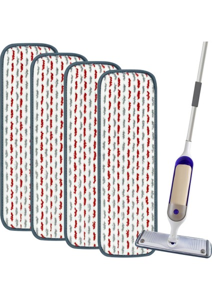 4 Swiffer Için Uyumlu Paket Kalın Paspas Pedleri, Swiffer Sprey Güç Paspas Islak Pedler Için Güç Paspas Doldurma Pedleri Doldurur (Yurt Dışından) fiyatları