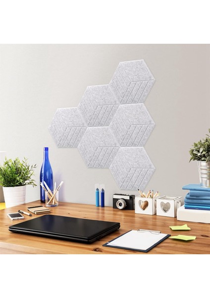 12 Adet Kendinden Yapışkanlı Akustik Panel, 14X12X0.4IN Emici Panel, C (Yurt Dışından) fırsatları