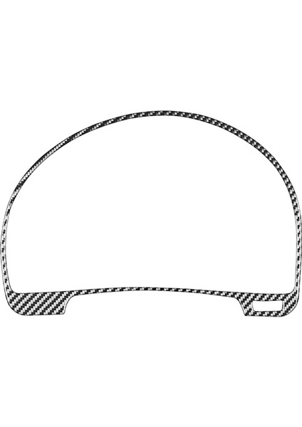 Araba Hız Göstergesi Kapağı Gösterge Paneli Çerçeve Döşeme Iç Aksesuarlar (Yurt Dışından) fırsatları