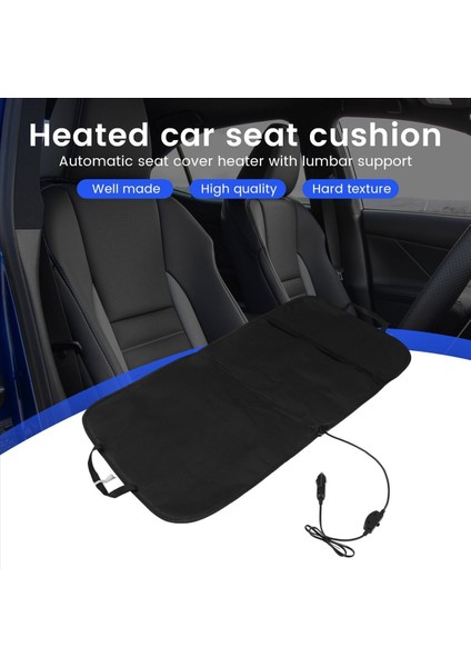 Isıtmalı Araba Koltuğu Yastık - Otomatik Koltuk Kapağı Daha Sıcak Otomobil, Lomber Destek ile Başlıyor - Buz Soğuk (Yurt Dışından) indirimleri