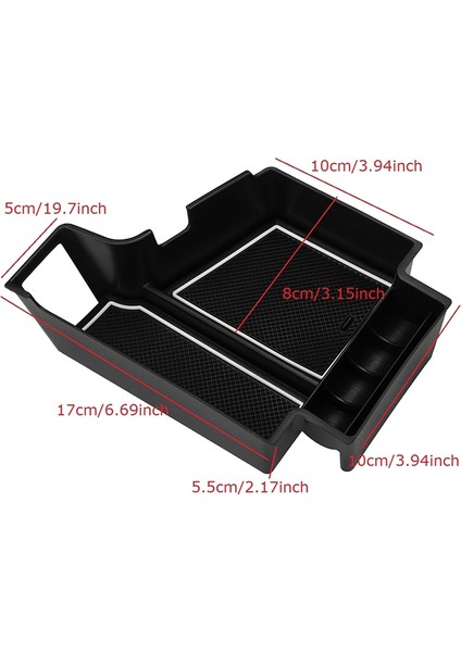 Kol Dayama Kutusu Depolama Düzenleme Konsolu Düzenleyici Tepsi Kutusu (Yurt Dışından) indirimleri