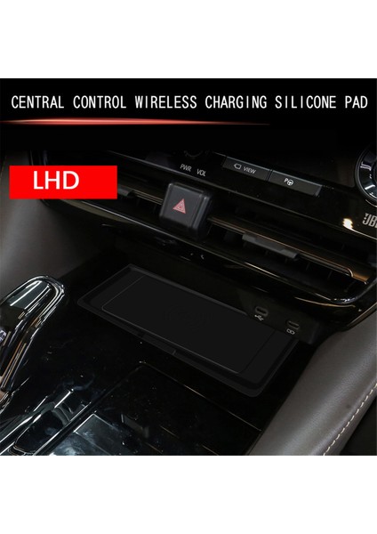Toyota Alphard/vellfire 40 Serise 2023+ Merkez Konsolu Kablosuz Şarj Cihazı Mat Anti-Slip Pad Lhd (Yurt Dışından) fırsatları