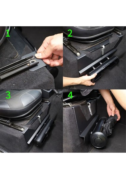 Araba Yolcu Koltuk Şemsiye Berberi Konteyner Tutucu Kutusu Land Rover Defender 90 110 2004-2018 Aksesuarlar (Yurt Dışından) fırsatları
