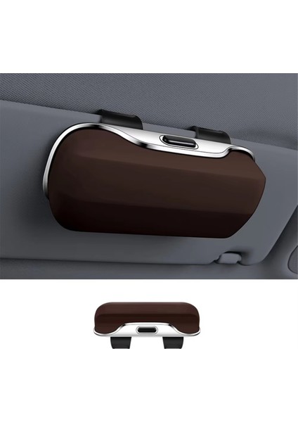 Push Switch Araç Gözlükleri Kutu Şok Geçirmez Istikrarlı Araba Güneş Gözlüğü Tutucu Kayıpsız Kurulum Genişletme Alanı Gözlük Kutusu, A (Yurt Dışından) fiyatları