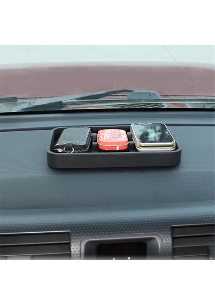 Evrensel Araba Merkezi Konsol Dash Organizer Tepsi Saklama Kutusu Tacoma Maverick Tundra Tesla Için Telefon Tutucu (Yurt Dışından) fırsatları