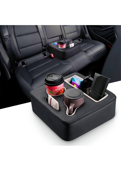 Araba Için Arka Fincan Tutucu, Kanepe Kanepe Için Pu Fincan Tutucu, Arka Koltuk Tepsisi Organizatör Için Araba Fincanı Tutucu (Yurt Dışından) modelleri