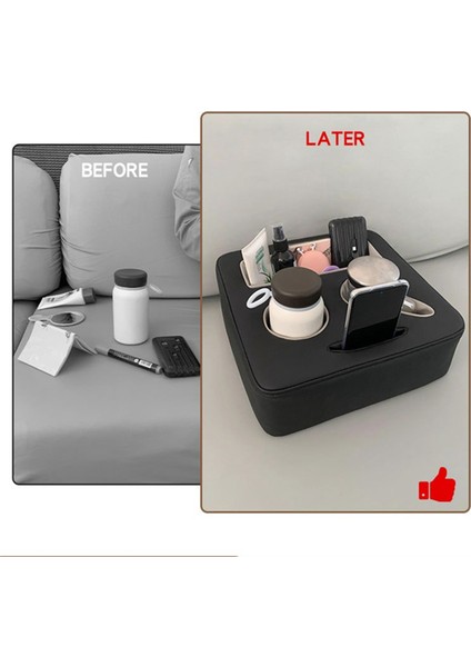 Araba Için Arka Fincan Tutucu, Kanepe Kanepe Için Pu Fincan Tutucu, Arka Koltuk Tepsisi Organizatör Için Araba Fincanı Tutucu (Yurt Dışından) fırsatları