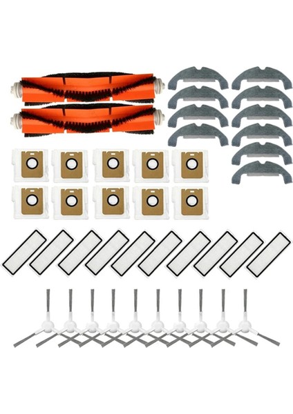 Dreame Bot D9 Için Plus Yedek Yedek Parça Aksesuarları Ana Yan Fırça Hepa Filtre Mop Kumaş Toz Çanta (Yurt Dışından) fiyatları