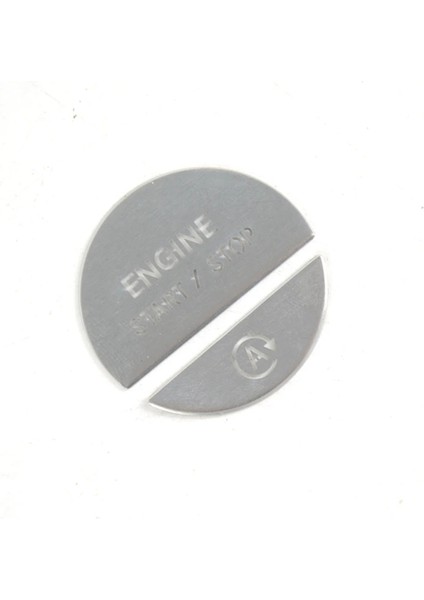 Motor One Start Stop Anahtar Düğmesi Sticker W206 Gümüş (Yurt Dışından) modelleri