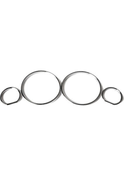 Araba Hız Göstergesi Kapağı Çerçeve Trim Gösterge Paneli Gösterge Halkası Seti (Yurt Dışından) fiyatları