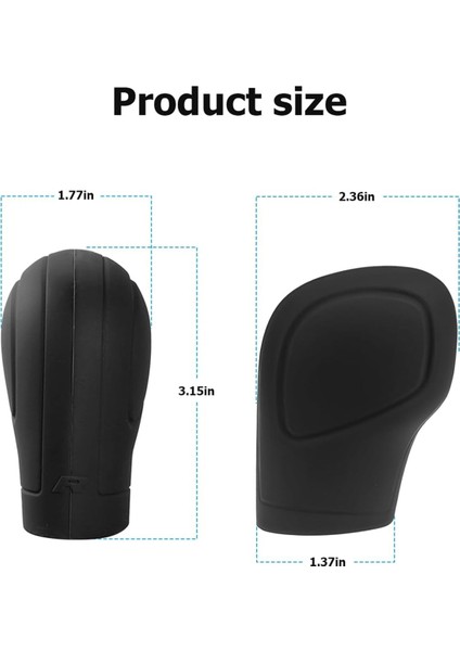 Araba Vites Topuzu Kapağı Evrensel Araç Iç Parçaları Siyah (Yurt Dışından) fırsatları