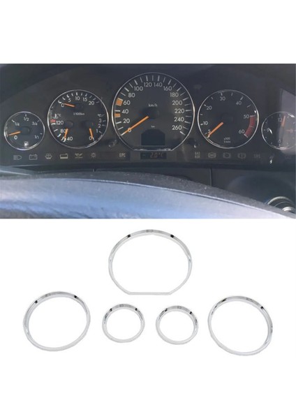 W140 R129 1991-1999 S280 Için Araba Hız Göstergesi Kadran Halkası (Yurt Dışından) fırsatları