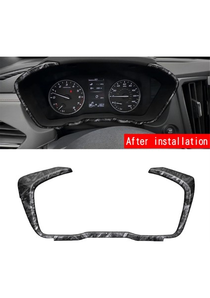 Araba LCD Gösterge Ekranı Trim Çerçeve Dövme Desen Lhd (Yurt Dışından) indirimleri