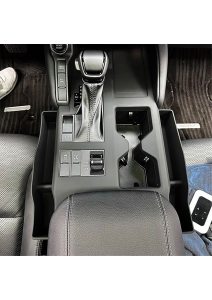 Toyota Land Cruiser Prado 250 LC250 2023 2024 Aksesuarlar Için Iç Kauçuk Koltuk Crevice Saklama Kutusu Organizatör (Yurt Dışından) modelleri