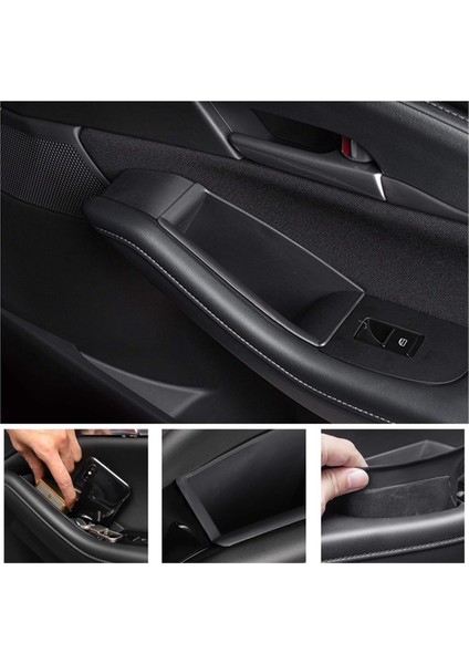 Mazda Cx-30 2020-2024 Lhd Kapı Kolu Organizatör Aksesuarları, Arka Kapı Için Araba Kapısı Yan Depolama Kutusu (Yurt Dışından) fırsatları