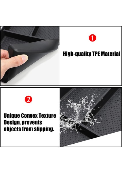 Bmw X1 U11 2023 2024 Merkez Konsolu Alt Organizatör Tepsisi - Konsol Saklama Kutusu Aksesuarları Altında, 2 Adet (Yurt Dışından) indirimleri