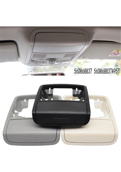 56D868837 56D868837A95T Volkswagen Passat Için Yeni Araba Güneş Gözlüğü Kılıfı Audi Skoda Çatı Merkezi Konsol Gözlükleri Kutusu, C (Yurt Dışından)