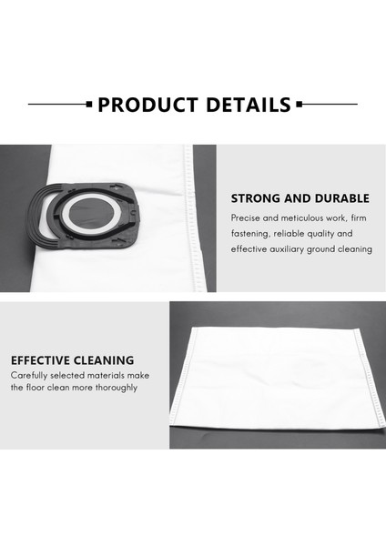 6 Pcs Rowenta Sessizlik Kuvvetleri Için Toz Torbaları 4A ZR200540 RO64XX Vagur Seerler Filtre Bolsa De Basura Parksıde Bpfıre (Yurt Dışından) indirimleri