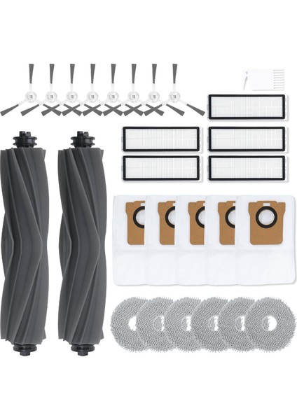 Dream L20 ULTRA/L30 Ultra Vakum Süpürge Ana Yan Fırça Hepa Filtre Mop Kumaş Toz Çanta Parçaları Için Aksesuarlar (Yurt Dışından)