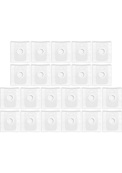 22PCS Cecotec Conga Için Toz Çantası 2290 Ultra Robot Vakum Temizleyici Dokunmasız Çöp Torbası Yedek Parçaları (Yurt Dışından)