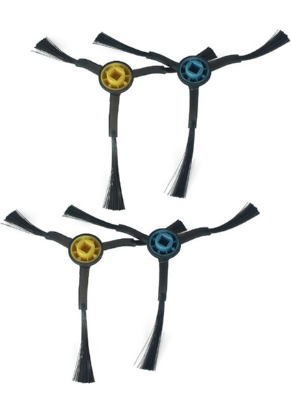 4pcs Midea W11 Robot Vakum Temizleyici Yan Fırça Ev Temizleme Aracı Aksesuarları (Yurt Dışından)