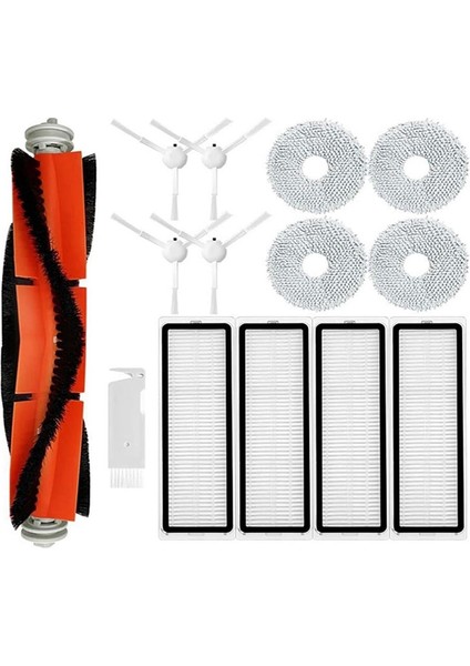 Xiaomi S10 S10 Pro Robot Vakum Değiştirme Ana Yan Fırça Hepa Filtre Mop Rag Bezi Için Yedek Parçalar (Yurt Dışından)