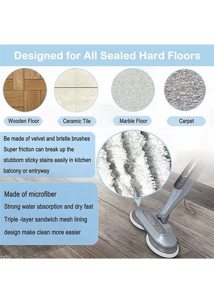 10 Pcs S7001 Pedler Köpekbalığı S7001 Için Yedek Steam Paspas Pedleri, Köpekbalığı S7000AMZ, S7000 S7001TGT S7201 Serisi Steam Mop Pedler (Yurt Dışından) indirimleri