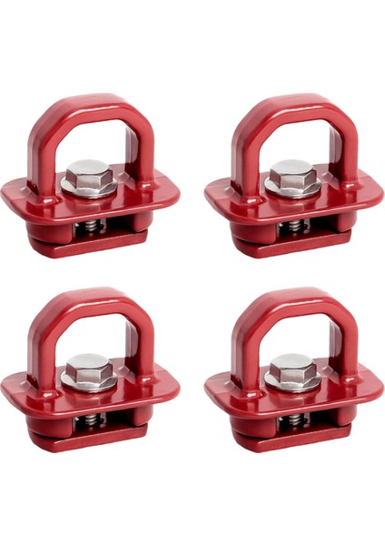 Kırmızı Kamyonet Kasası Yan Duvar Ankrajları 4 Parça Set Silverdo Için (Yurt Dışından) fiyatları