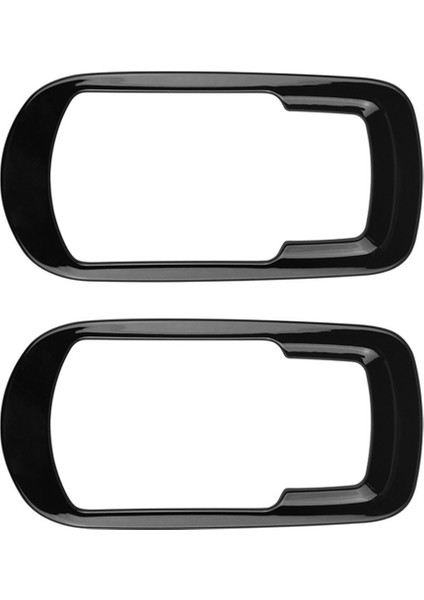 Araba Arka Bagaj Anahtarı Trim Kapağı Sticker Parlak Siyah (Yurt Dışından) fiyatları
