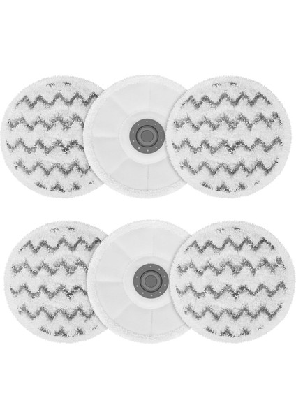 6pcs Bissell Spinwave Için Paspas Pedleri Smartsteam Ovma Buhar Paspası 3897A 3712C 3712W Dönen Paspas Yedek Pedi (Yurt Dışından) indirimleri