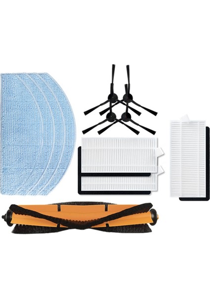 Pioneer VC720R / VC725R Yedek Parçalar Aksesuarları Ana Yan Fırça Filtre Mop Bezi (Yurt Dışından)