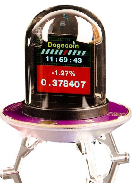 Bitcoin Rgb Nixie Tüp Saat Akıllı Wıfı Ağ LED Gece (Yurt Dışından) fiyatları