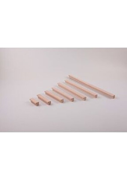 Gold Ahşap Kulp Modern Tasarım 96 mm Mutfak Mobilyası İçin Lüks Kullanım