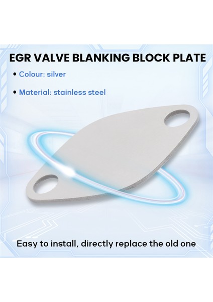 2pcs Egr Valf Blanking Blok Plaka Kiti Renault Espace Laguna Master Traic Vauxhall Movano Egr Valf Plakası (Yurt Dışından) fırsatları