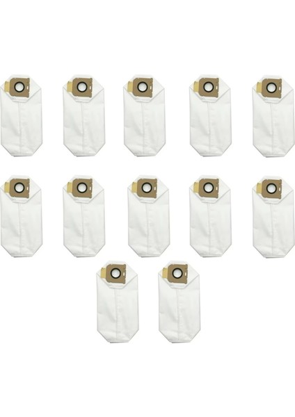 Dreame Z10 Istasyonu / H30 Combo Istasyonu Için Robot Vakum Temizleyici Toz Çanta Aksesuarları Yedek Yedek Parçalar 12 Pcs (Yurt Dışından)